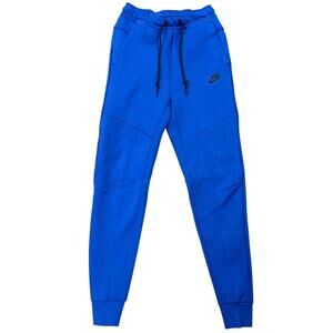 Nike Tech Fleece Joggers Men Size XS Blue Game Royal Black HV0959-480 NEW